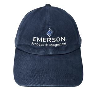 Emerson Process Management Baseball Cap Blue One Size Adjustable Four Seasons